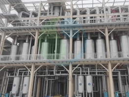 Sistema Evaporador Tubular Multiefecto