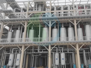 Sistema Evaporador Tubular Multiefecto