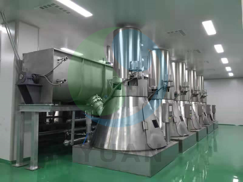 Línea de producción automática de goma automática de gelan de alta calidad