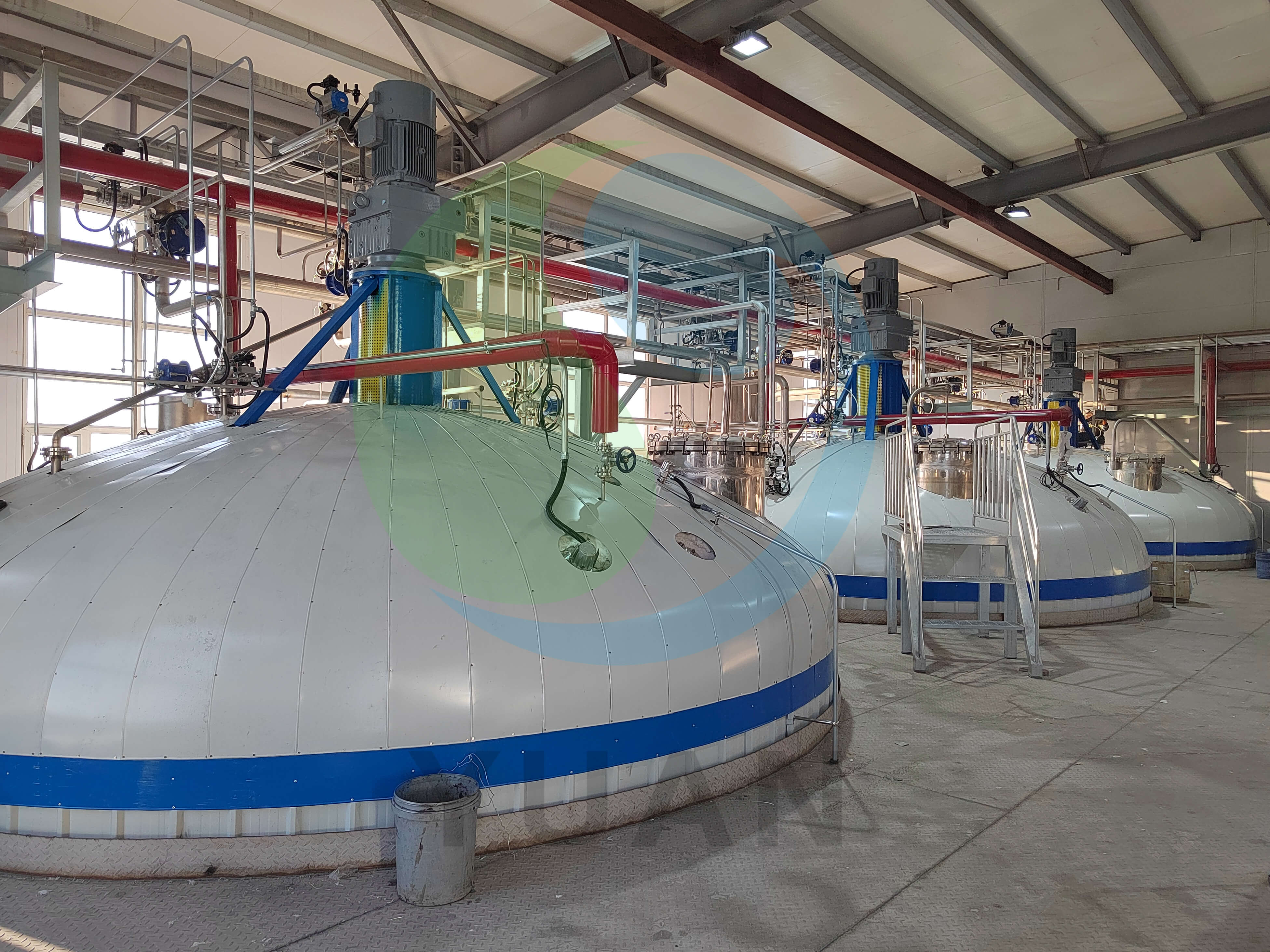 Línea de procesamiento de eritritol de control automático de alta calidad ISO de alta calidad